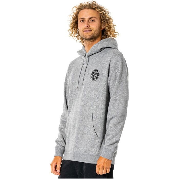 Rip Curl Hombres 2024 Sudadera Con Capucha Wetsuit Icon CFEGM9 - Gris